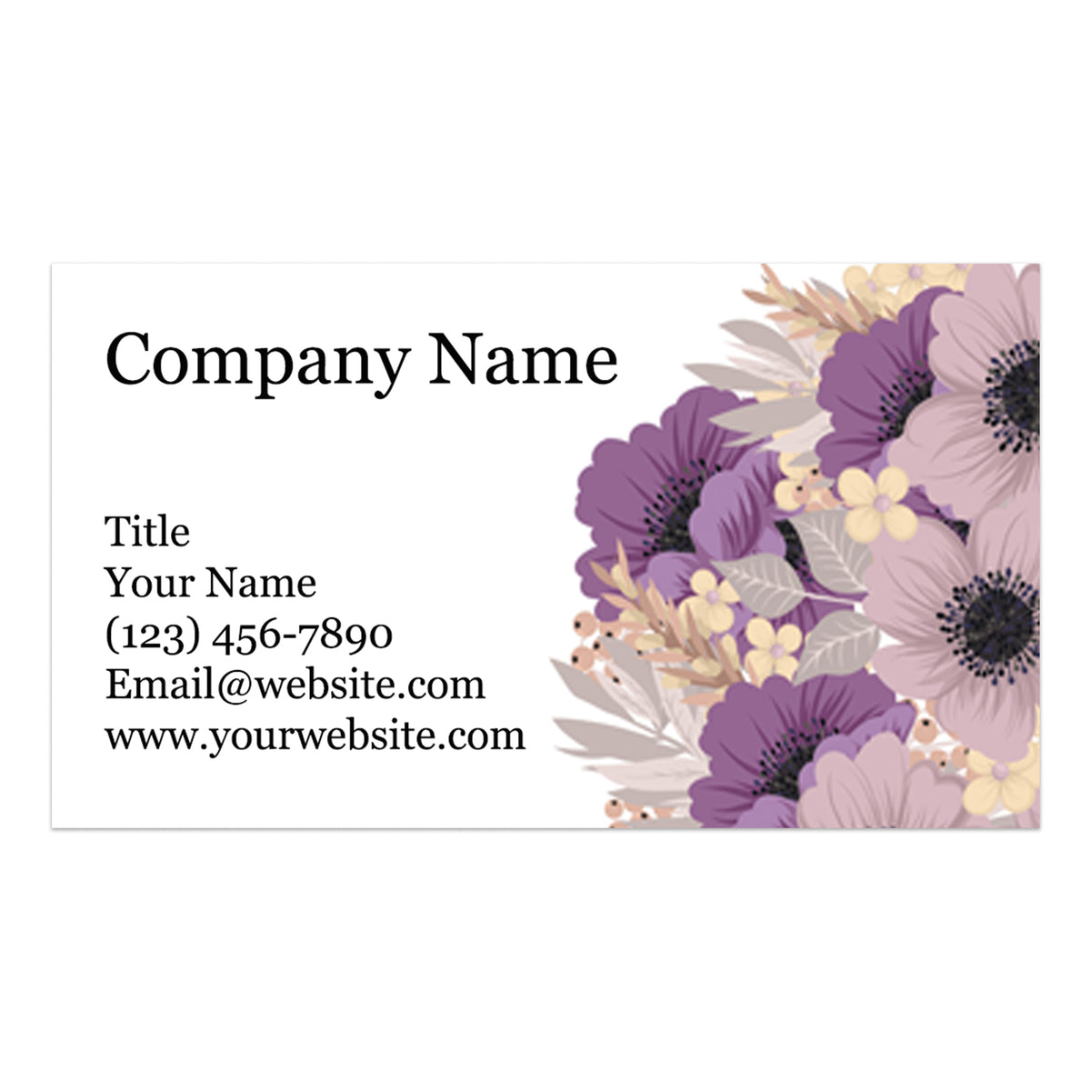 Premium Customizable Business Card 3.5&quot; x 2&quot; Cards